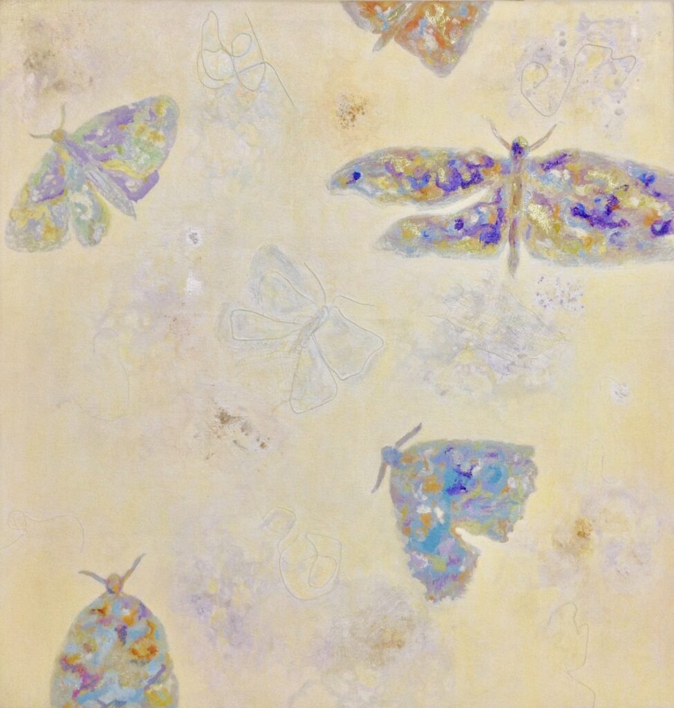 Original painting of Moths, mixed media moths painting, Color Field Painting, Beautiful Color, Architectural Digest, Spiritual art, Arte Contemporanea, Artista Latinoamericana, Artista Puertoriqueña, Contemporary Art on Paper, Contemporary Art on canvas, WATERFALL ART, Elle Maldonado art, Elle Maldonado Contemporary artist, Elle Maldonado artist, @ElleMaldonado_art Wynwood Art District Christie’s Contemporary Art auction, Sotheby’s Contemporary Art auction, Met Museum, Contemporary Sailboat Painting, Mediterranean Seascape, Marine painting, Ocean, Mediterranean Sea, Mediterraneo, Cadaques, Contemporary Art on Paper, Contemporary Art on canvas Mediterranean Landscape, Paisaje Mediterraneo Nature Art, Contemporary Colorful painting, Joyful artwork, Best Contemporary living woman artist, Costa Brava artist, Kunst,